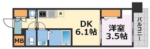 Dimora難波の物件間取画像